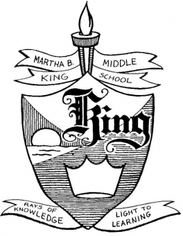 Martha B. King Middle School Logo